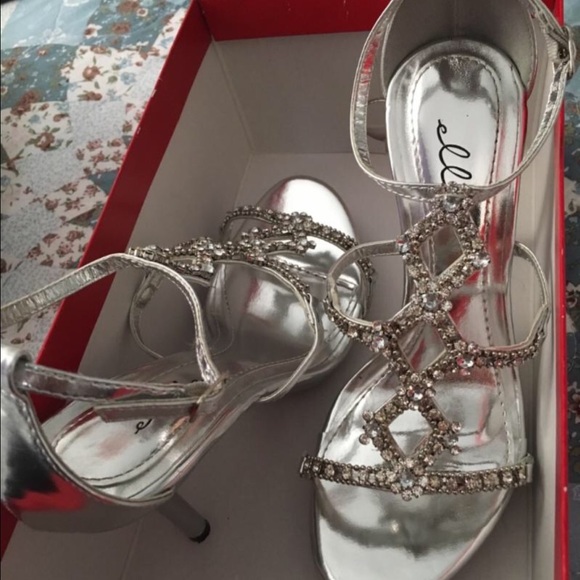 Silver heels