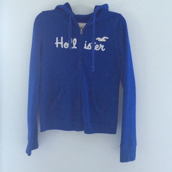 Blue Hollister Sweatshirt - Picture 1 of 4