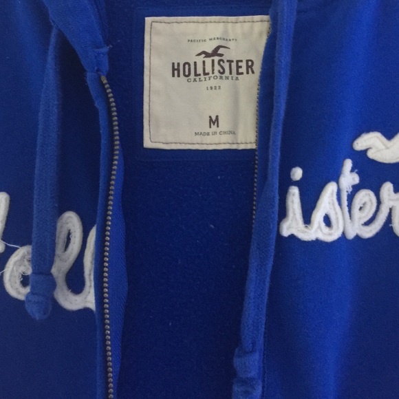 Blue Hollister Sweatshirt - Picture 4 of 4