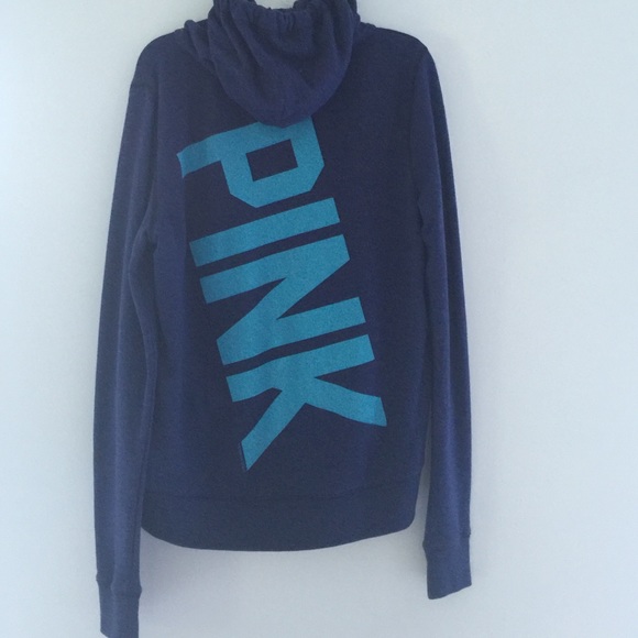 Blue PINK Victoria's Secret Sweatshirt