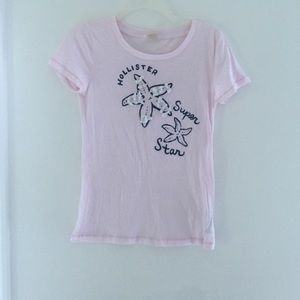 Pink Hollister Tee