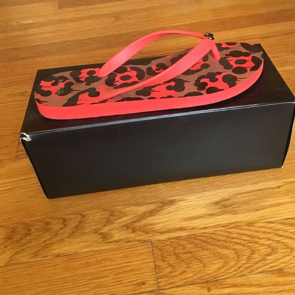 Coach Alyssa Rubber/Wild Beast Flip Flops