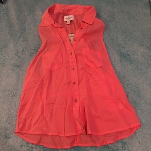 American Eagle Button Tank Top