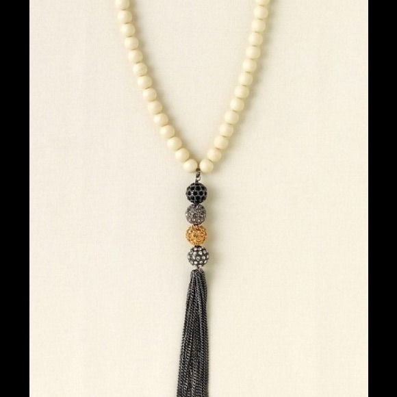 Stella & Dot Revival Tassel Necklace