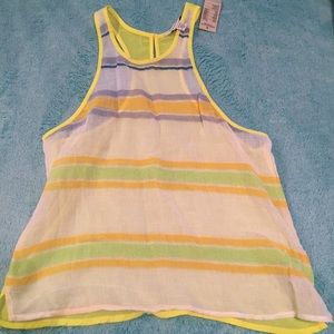 American Eagle Stripe Tank Top