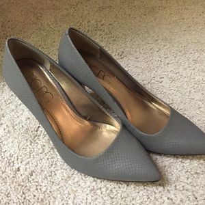 Gray BCBG Heels