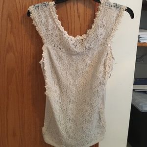 Express lace top