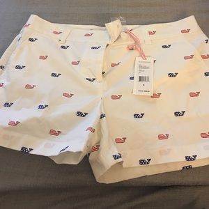 NWT Vineyard Vines patriotic shorts.