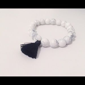 PILA jewels black tassel bracelet