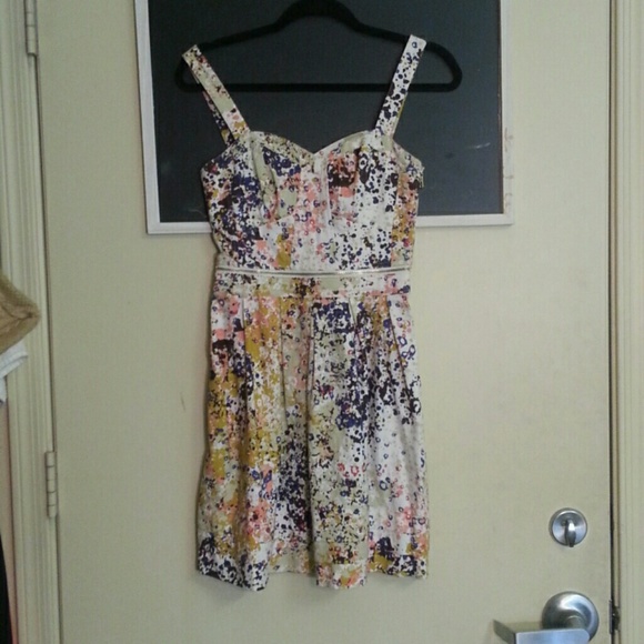 Dress that separates into a top and skirt