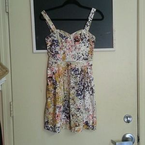 Dress that separates into a top and skirt