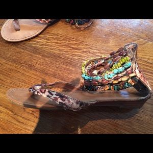 Flat beaded sand led