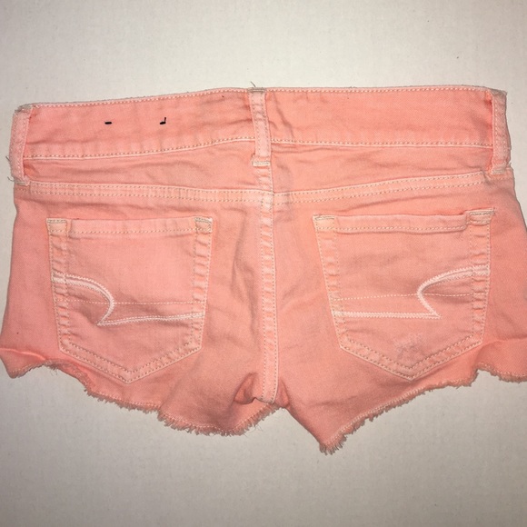 Coral/orange American Eagle shorts! - Picture 3 of 4