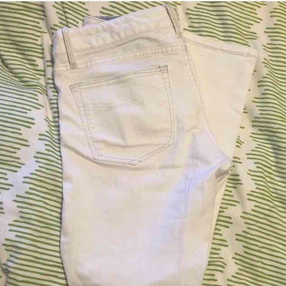 Gap White skinny Jeans Size 26