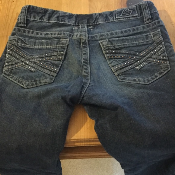 Skinny jeans with rhinestones - Picture 3 of 4