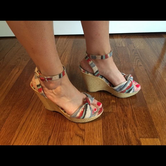 Red white and blue splendid wedges - Picture 1 of 4