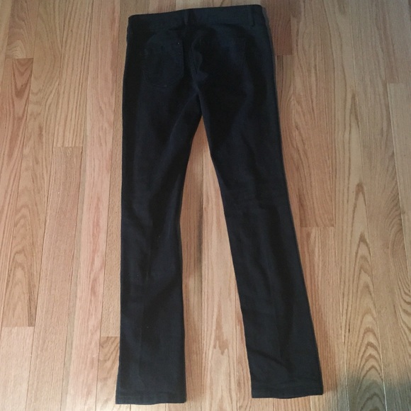 Black Denim Ripped Distressed Skinny Jeans - Picture 4 of 4