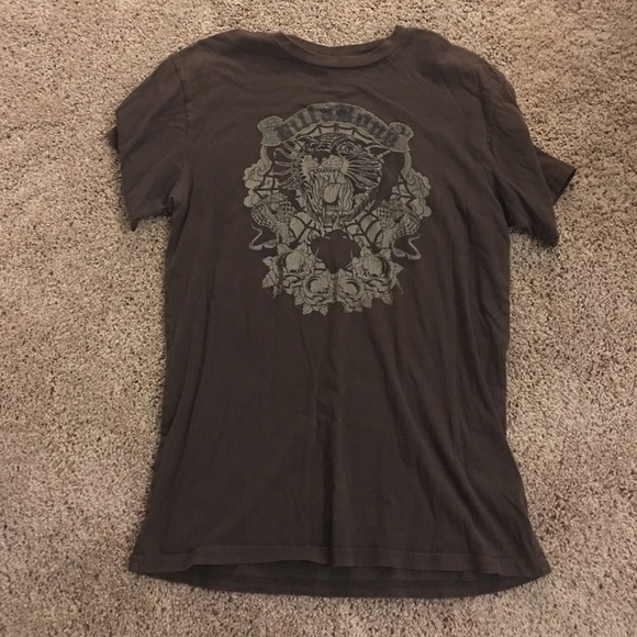 Billabong brown graphic tee men's
