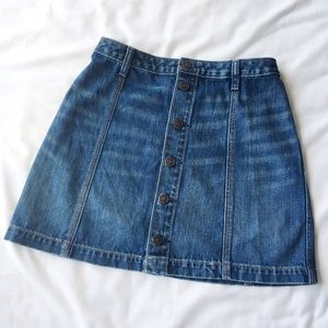 Abercrombie & Fitch denim skirt
