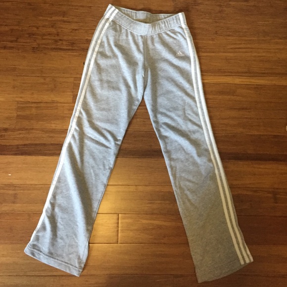 Adidas 3 stripe sweatpants