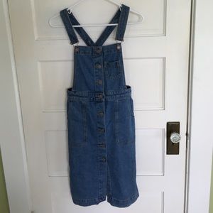 Overall Jean dress