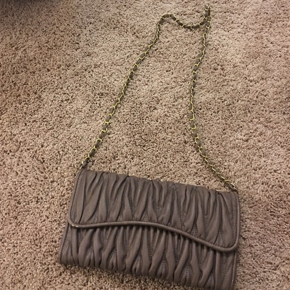 Taupe purse