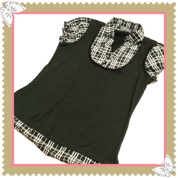 Plaid professional top!