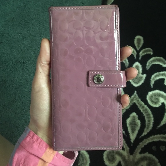 Coach Checkbook Cover/Wallet