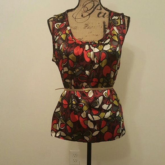 Jones NY suit seperate sleeveless top
