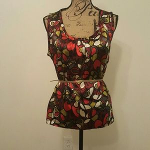 Jones NY suit seperate sleeveless top