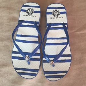 Tory Burch Wedge Flip Flops