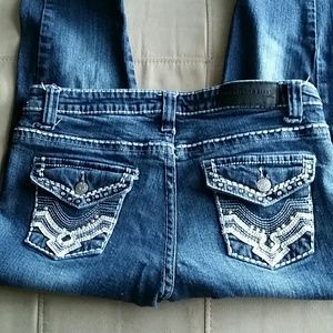 twenty one black jeans sz 7/8 reg