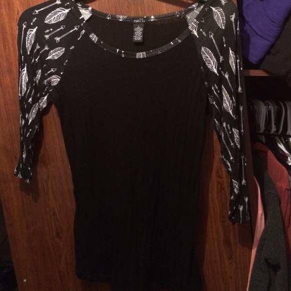 rue21 cotton-ribbed shirt