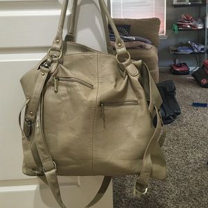 Timi & Leslie beige diaper bag