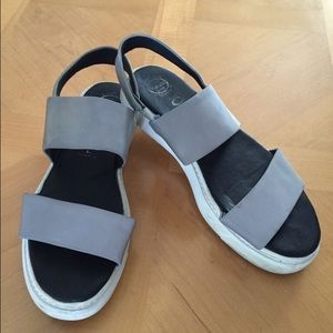 Jeffrey Campbell reflective sandals