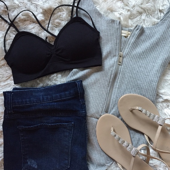Nasty Gal Other - {✨1 left!} Black Bralette