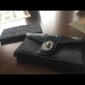 Black Coach Wallet