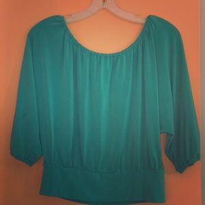 Beautiful Green Blouse From Express
