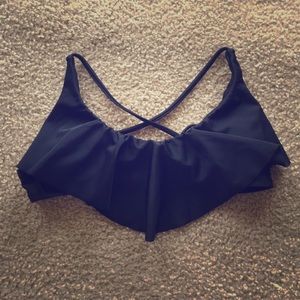 Xhilaration Flowy Black Top