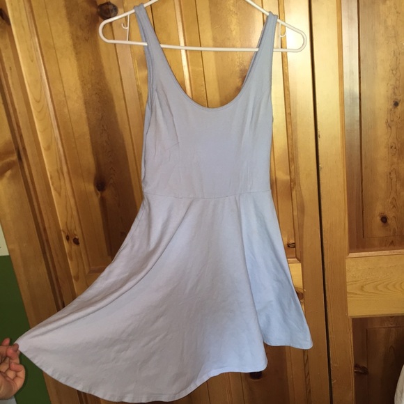 Baby blue summer dress