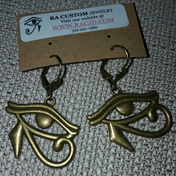 Eye of Ra Bronze pewter charms - Picture 2 of 2