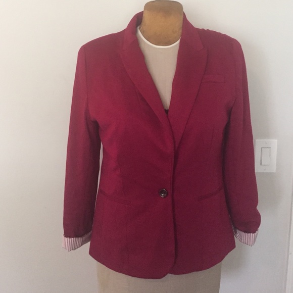 Fuschia blazer