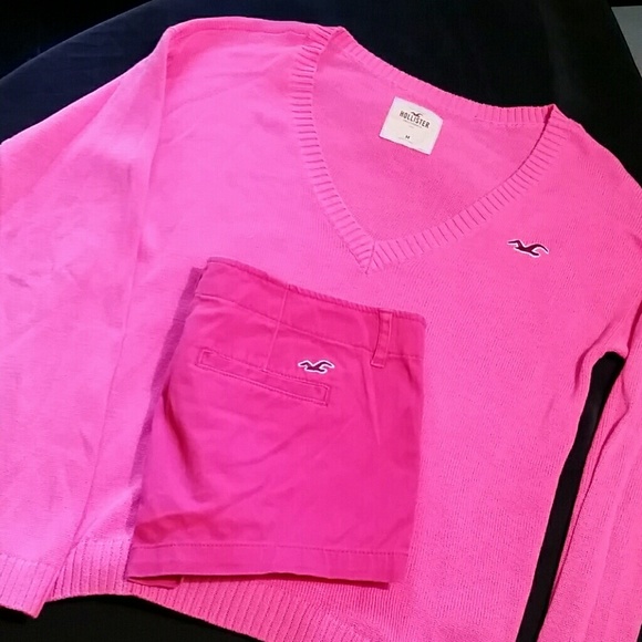 Hollister Shorts & top