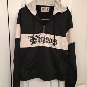 Juicy Couture mens zip up hoodie