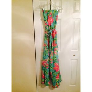 Farrah Jumpsuit in Crystal Water Island Cocktail