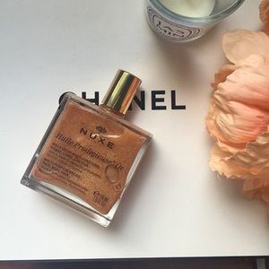 nuxe huile prodigieuse or. Paris shimmer body oil