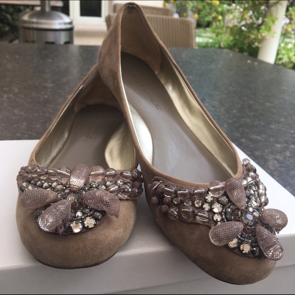 Banana Republic Bejeweled Slipon Flats