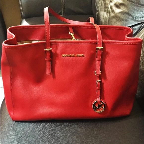 Michael Kors Red Tote