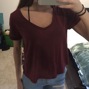 cotton on cropped tee