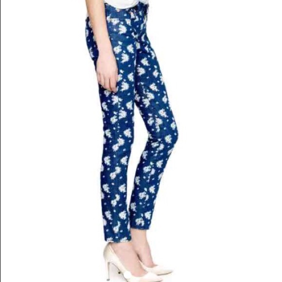 J.Crew Floral Cropped Matchstick - Picture 2 of 6